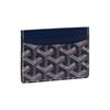 Goyard Porta-Cartões de Lona com Estampa Geométrica Saint-Sulpice e Blocos de Cor em Couro de Bezerro Porta-Cartões Unissex Cor-1 Cor-2 Cor-3 STSULPPMLTY