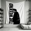 The Weeknd Wall Tapestry Aesthetic Wall Hanging Printed Fabric Blanket Decorative Tapestries for Bedroom Living Room Home Decor