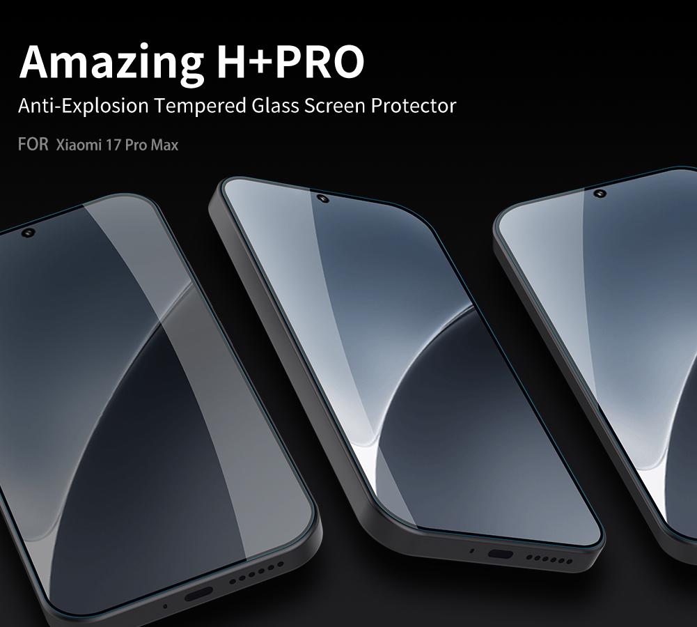 For Xiaomi MI 17 Pro Max Glass Nillkin Amazing H+Pro 0.2MM Screen Protector Tempered Glass Film