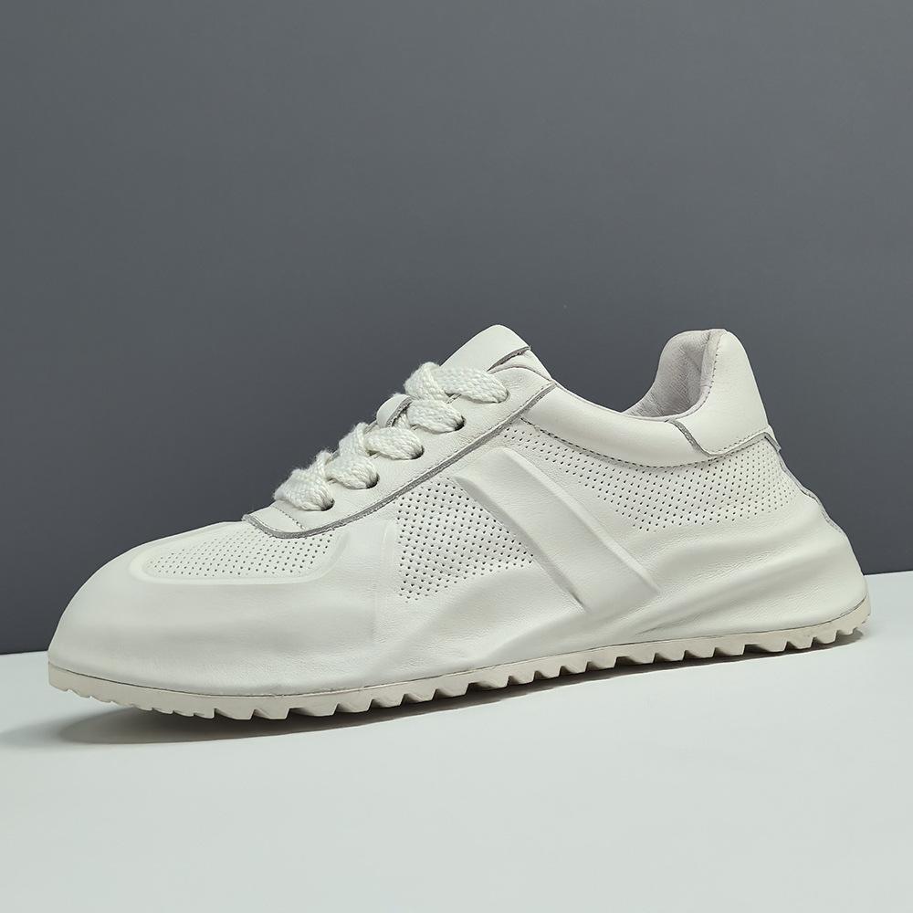 Raw dad shoes ins super hot shoes leather sports and leisure shoes