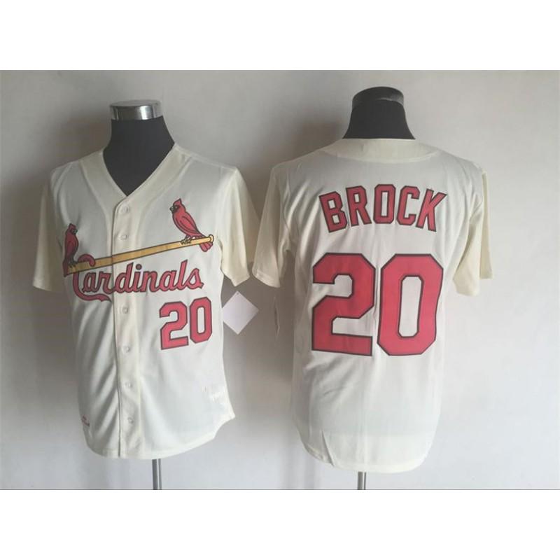 Vintage St. Louis Cardinals Baseball Jersey Unisex Embroidered Cotton Sport Top Fan Wear Casual Outfit