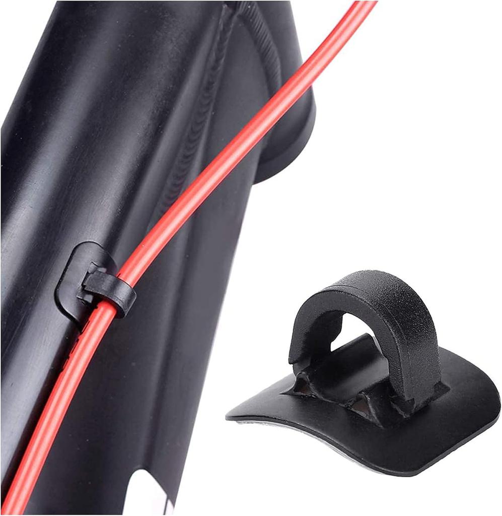 8 Stück/Satz Legierungsrahmen Fahrradklemmen 10 Sätze Flexibel und Robust Multifunktionales Mountainbike Führung