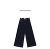 KEN STUDIO Women's Retro Loose Wide Leg Denim Jeans - Early Autumn Collection