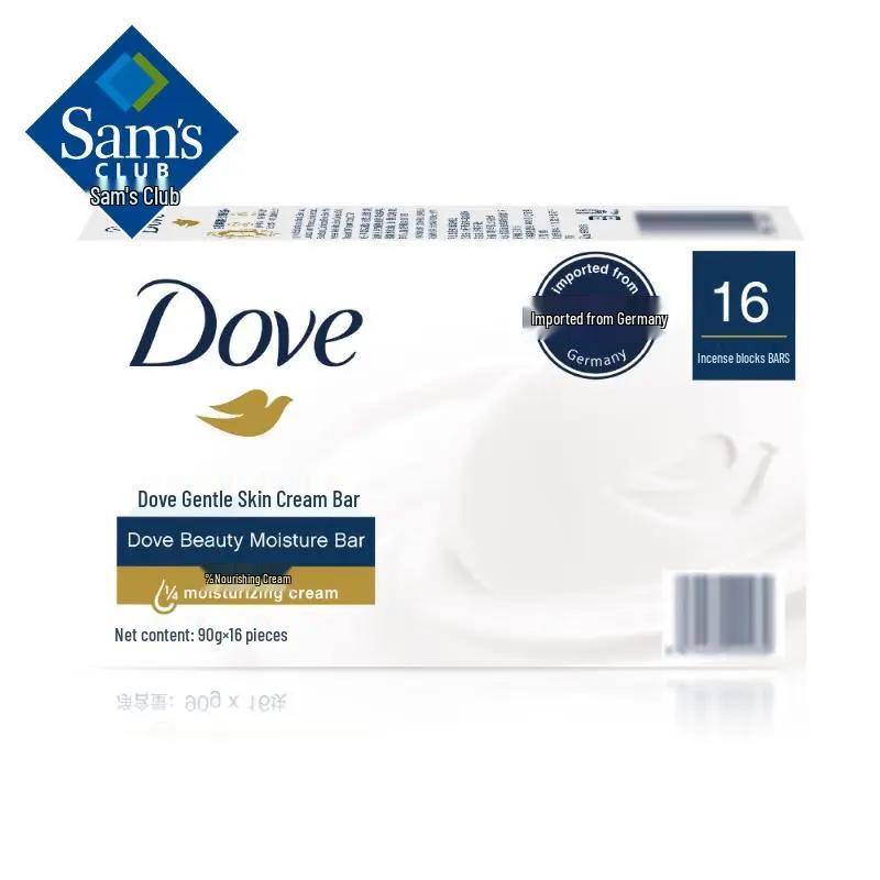 Мыло-крем для тела Dove Увлажняющее, 16 x 90 г