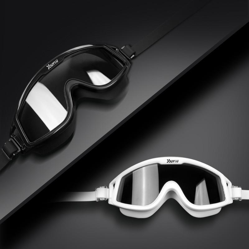 Antifog Swim Goggles With Pc Lenses For Adults And Teens Waterproof Dive Mask