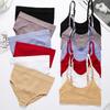 CINOON Débardeur sans couture, ensemble de soutiens-gorge, sous-vêtements féminins, soutien-gorge sans fil, haut court, taille haute, sous-vêtements, Bralette douce, Lingerie