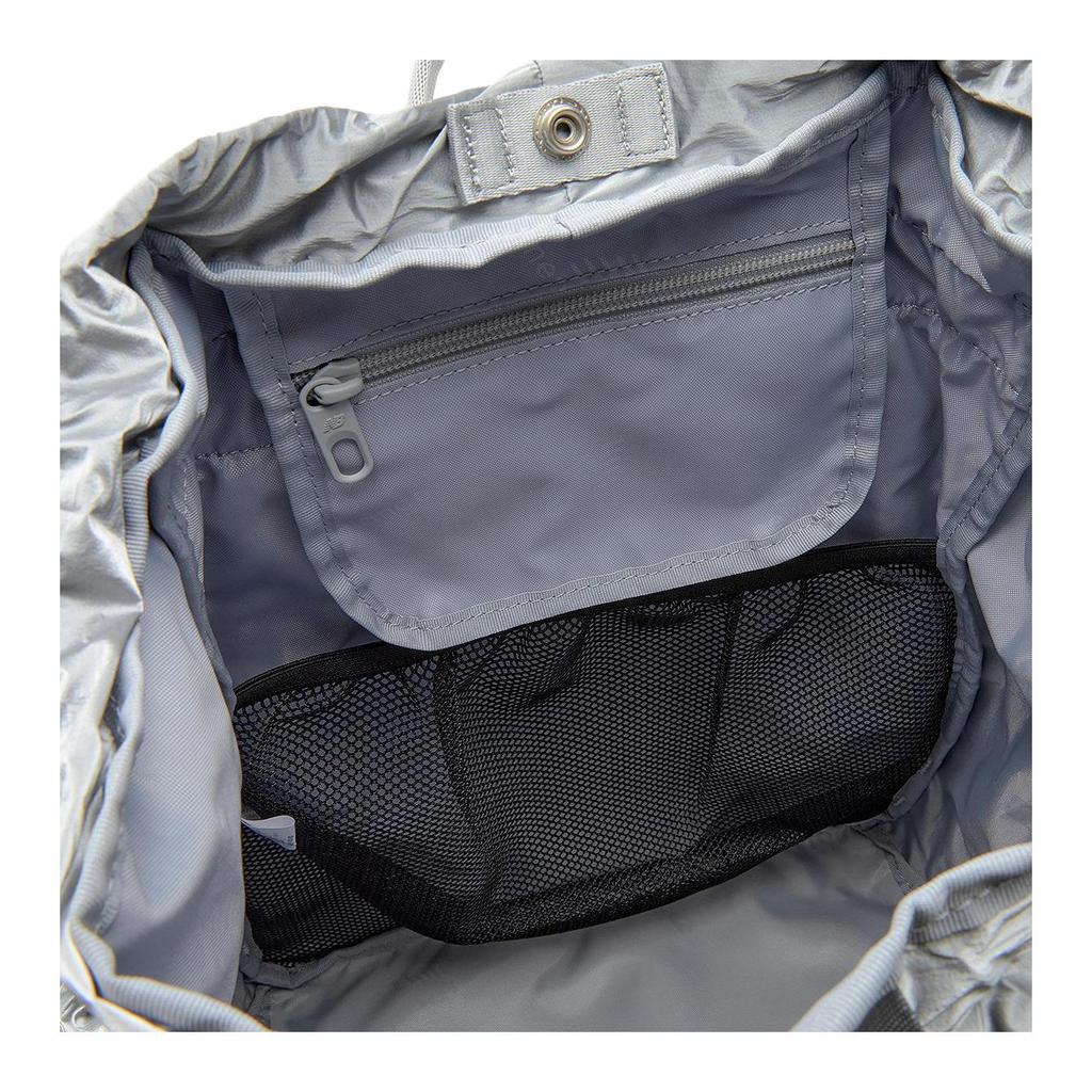 New New Balance Nylon Backpack Unisex Silver NBGCEF70491