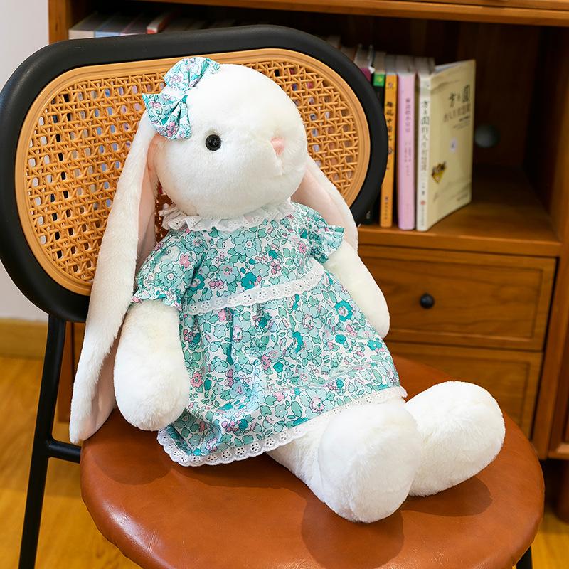 Cute Flower Rabbit Plush Toys Toys for Best Friend Birthday Gifts for Chinese Valentine's Day Confession Dolls for Dolls Home Decorations