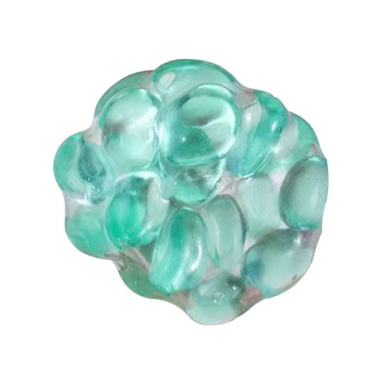 1/4Pcs Shapeable Bead Filled Stress Ball Anxiety Stress Relief Beaded Ball Squeeze Toy Portable Travel Soft TPR Textured Ball Sensory Fidget Toy