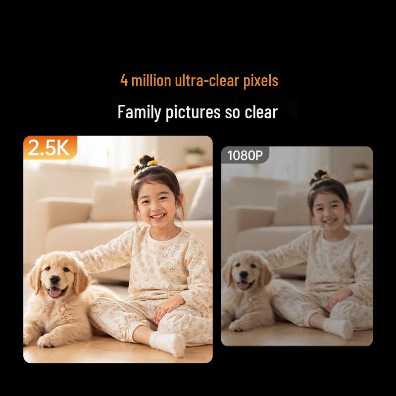 Gece Işıklı 360 9Pro 4MP 2.5K Akıllı Ev PTZ Kamera (CN versiyonu)