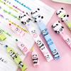 1pcs 3 in 1Cartoon Panda Three Color Splice Highlighter Pen Student Creative DIY Colorful Hand Ledger Stroke Key Marker Pen
