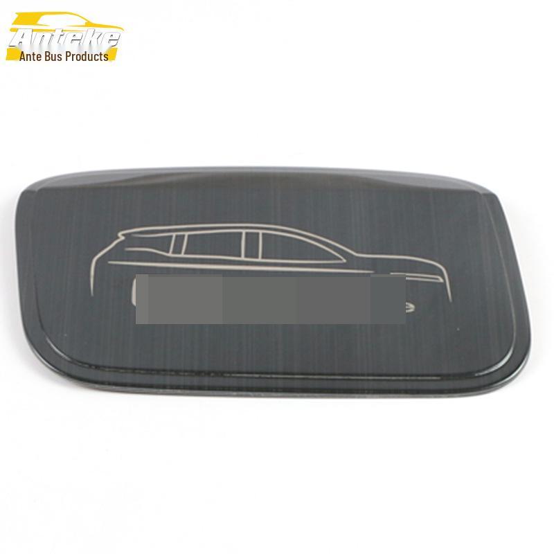 19 Q3 Stainless Steel Fuel Tank Cap Anti-Scratch Decorative Sticker - Car Exterior Accessory