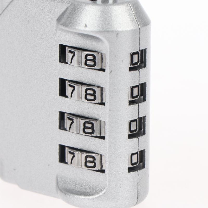 Portable 4 Digit Combination Padlock for Tool Boxes Secure and Weatherproof