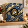 Real Madrid Diamantmalerei Set 5D Vollbohrer DIY Diamantmosaik Wandkunst Heimdekoration