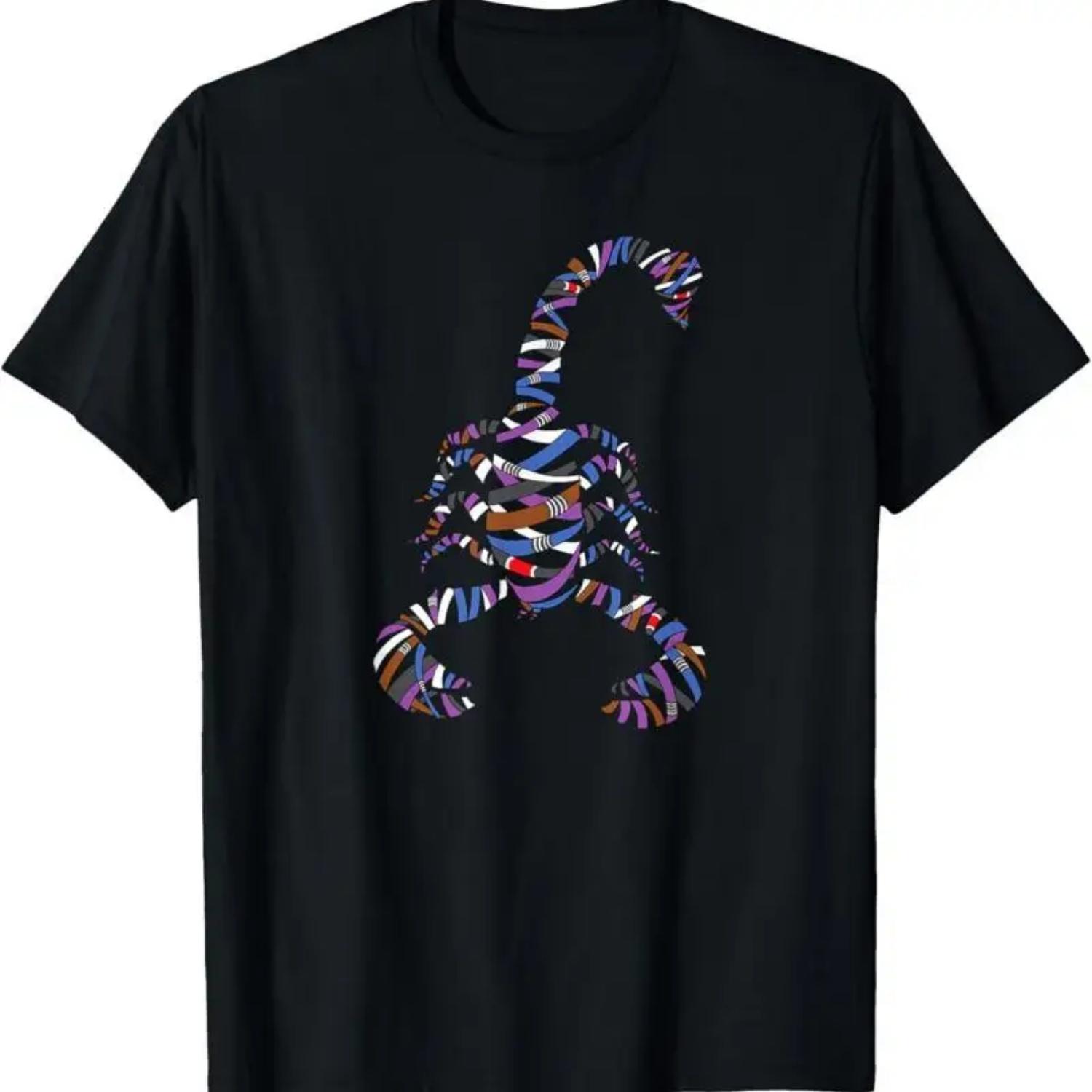 Bjj Jiu Jitsu Пояс Скорпион Футболка S