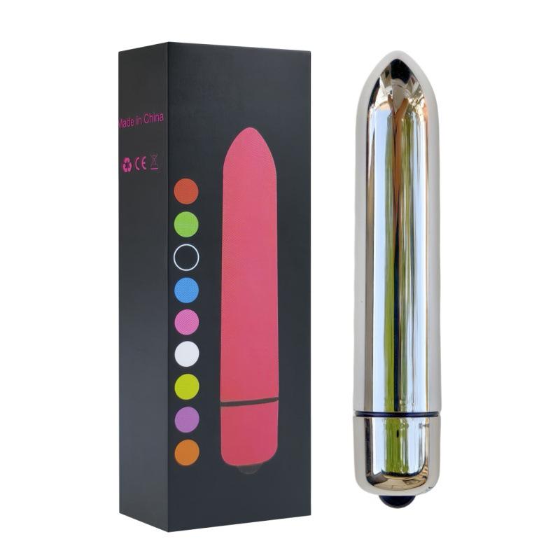 10-Frequency Pointed Bullet Vibrator for Women - Single-Frequency Massager for Mood Enhancement