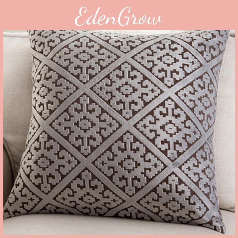 Elegant Vintage Fleurs Lin Coton Taie Oreiller Housse De Coussin Perfectly Suited For Gift Giving