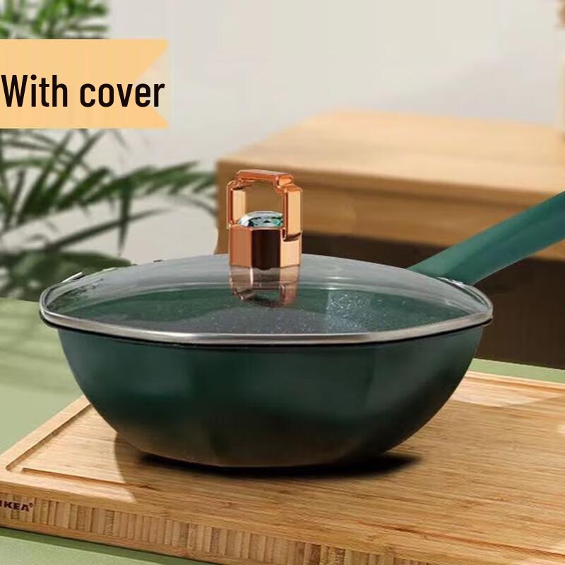Yoshida Craftsman Maifan Stone Non-stick Octagonal Wok