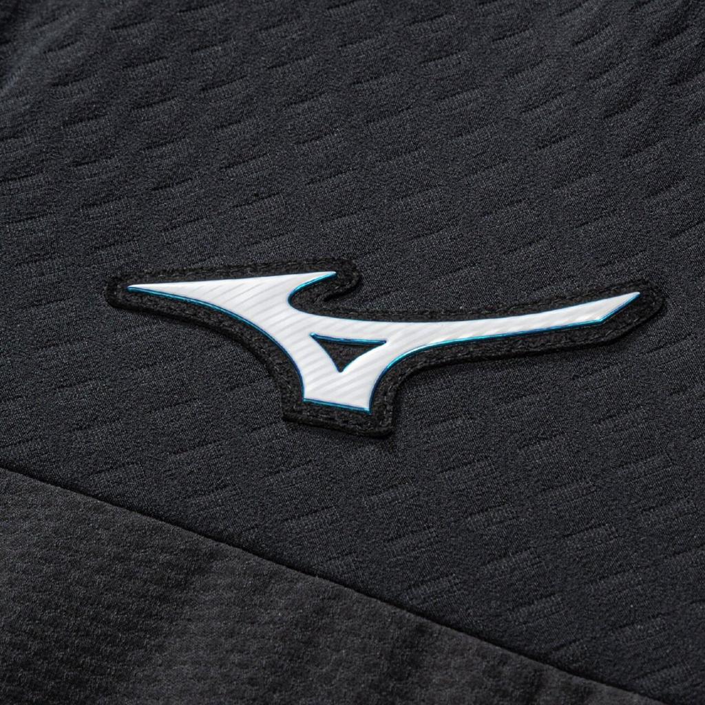 Training Wear Authentic Techshield Hybrid Jacket Easy To Move 32MCDMA1 Unisex Black Size 2XL [Mizuno] - In, Windproof, Water-Repellent - - - -