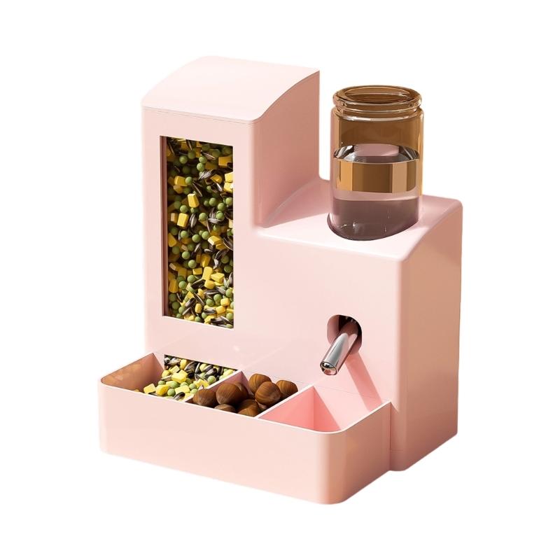 Automatic Leak Proof Water Dispenser For Rabbit Hamster And Small Animals Food Feeder With Large Capacity