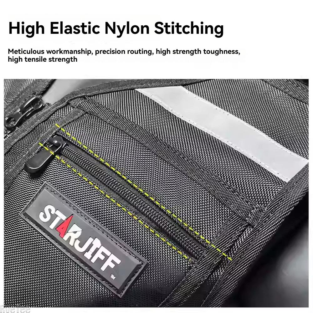 Breathable Multi-Pocket Tool Vest for Electricians with Belt Men's Organizer Gift Electrician Work Vest