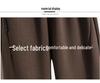 Women's High Waist Loose Cotton-Fleece Carrot Pants - Winter Casual Harem Style