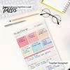 Professional Project Tracking Book A5 To-Do List Notebook, 50 Page Daily Planner And Brain Dump Journal, Multi Purpose Memo Sturdy Binding