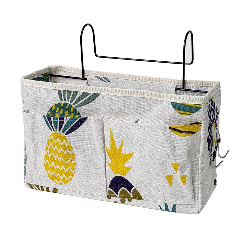 Hanging Basket Dormitory Bedside Storage Rack Large Capacity Bedroom Bed Beside Multipurpose Storage Bags Home Hangings Bag