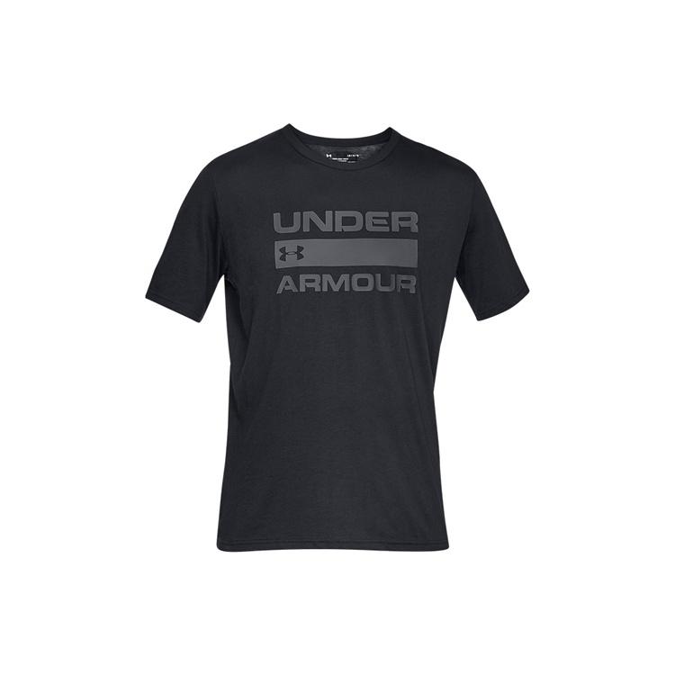 Men s Under Armour Team Issue Wordmark elastic Printing Short Sleeve Black 1329582-001