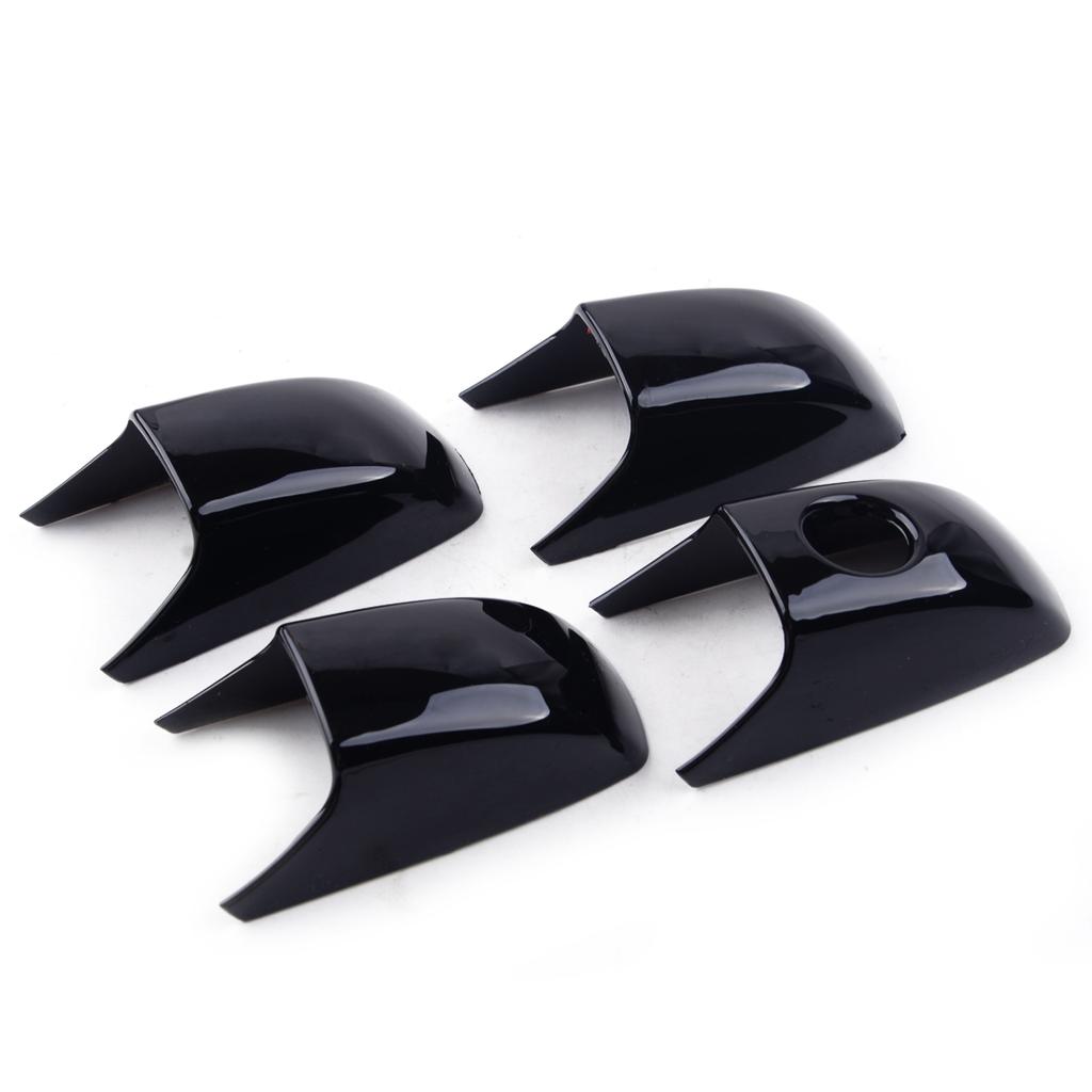 8Pcs Car Gloss Black Door Handle Cover Trim Fit for Jeep Grand Cherokee Dodge Durango 2011 2012-2014 2015 2016 2017