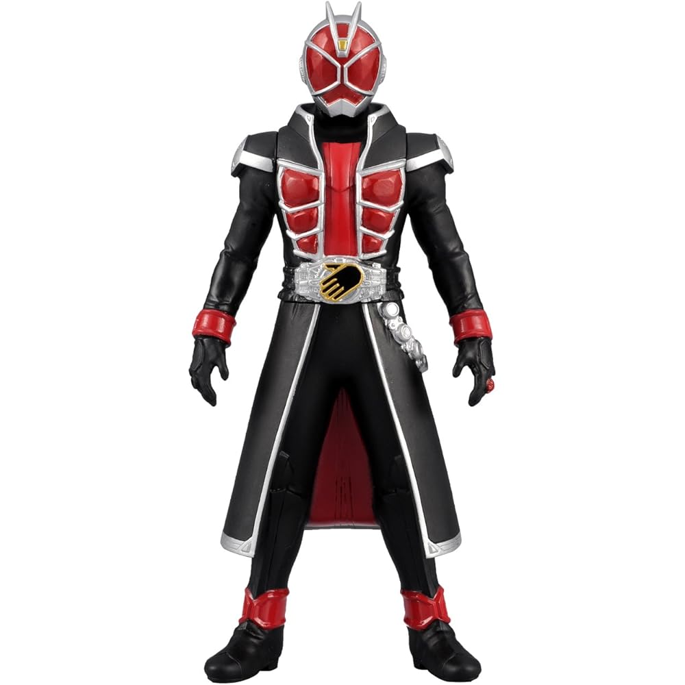 

Kamen Rider Legend Rider Series 34 Kamen Rider Wizard Flame Style Action Figure Collectible Toy