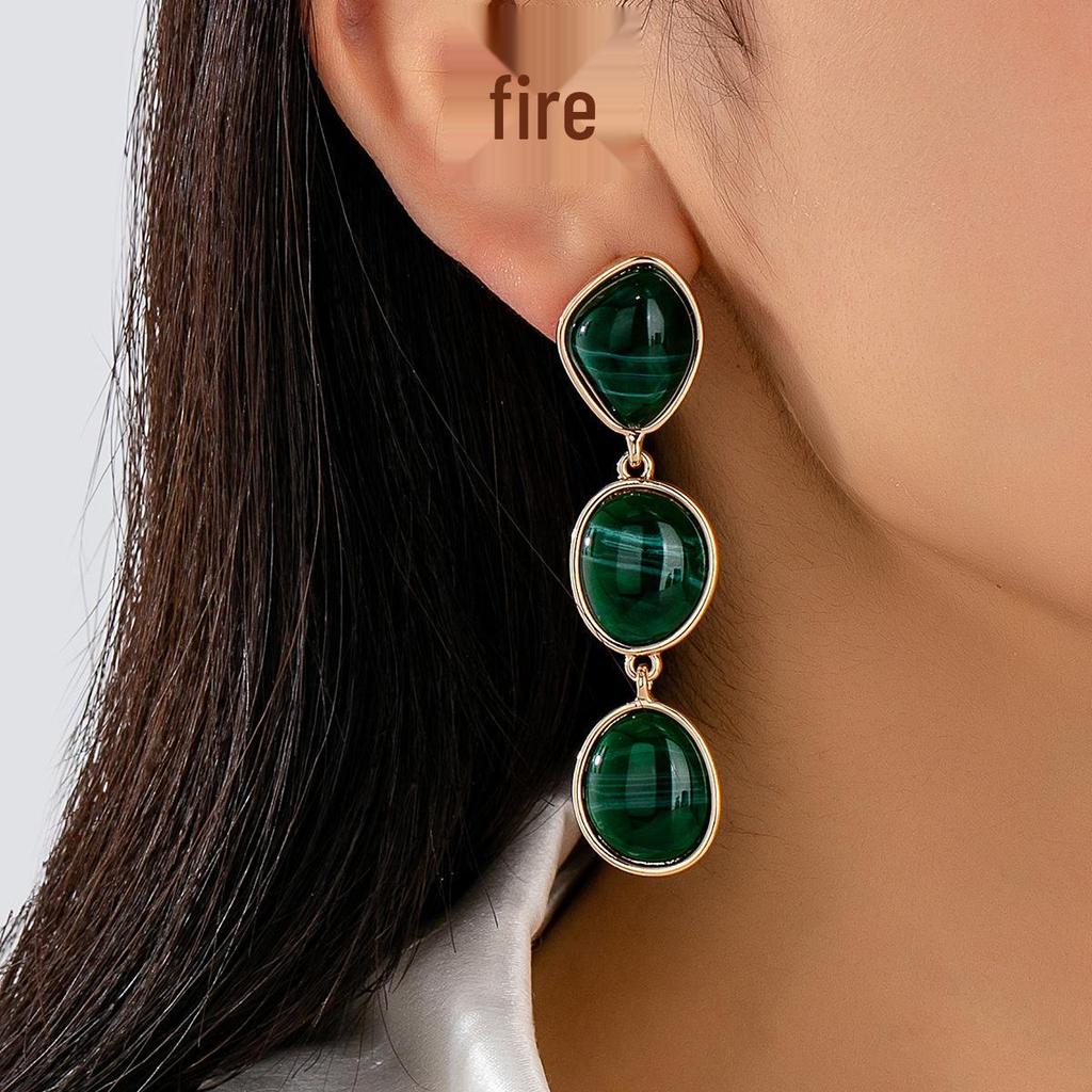 Elegant Slimming Long Drop Earrings - Versatile Women's High-Class Stud Jewelry