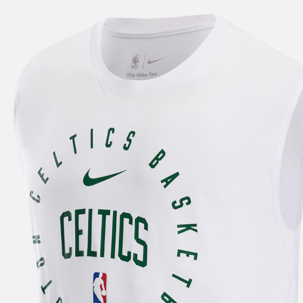 Nike X NBA Collaboration Dri-Fit Boston Celtics Skin-Friendly Quick-Dry Comfortable Basketball Jersey Men Jersey White HF1855-100