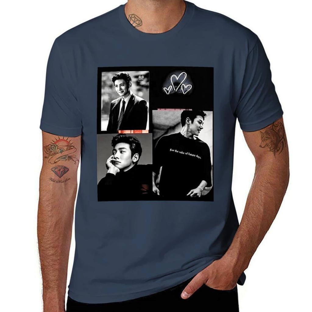 Shirt Wook T High Unisex Heavy Cotton Unisex Ji Cotton Quality Chang T TShirt Shirt