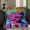 Neue Tame Impala Psychedelische Kissenhülle Kissenbezug Auto Wurfkissenbezug Für Sofa Auto Weihnachtsgeschenk 40x40cm 45x45cm