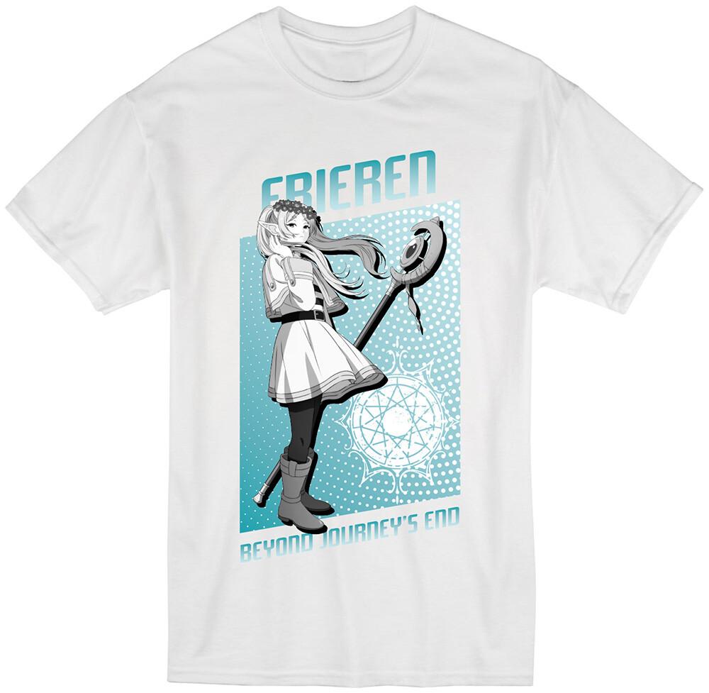Frieren Beyond Journey End Frieren Pray Adult Men T-shirt XXL