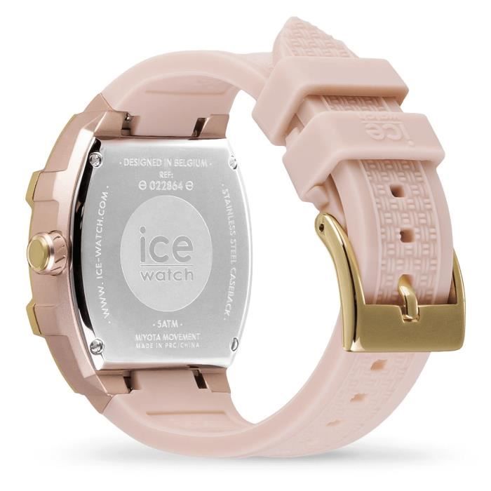 Montre ICE WATCH - Femmes - 022864 - Etanche 5 ATM - Bracelet En Silicone Rose