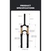 BOLANY Suspension Fork Mountain Bicycle 20/24 Inch Disc Brake Straight Tube Travel 100/135mm Bicycle Accessoires