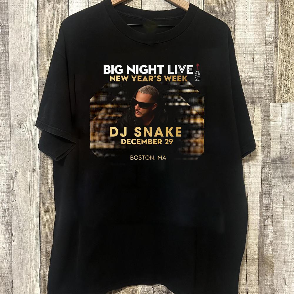 

New Rare DJ Snake Black cotton Shirt Full size S5XL Unisex T159 Unisex T-Shirt XXL