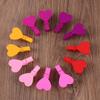 Fashion Amusing Heart Love Wooden Photo Paper Peg Pin Clothespin Craft Clips