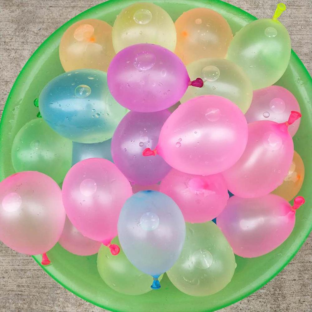 111pcs Summer Multicolor Filling Water Latex Balloons Funny Outdoor Child Toys