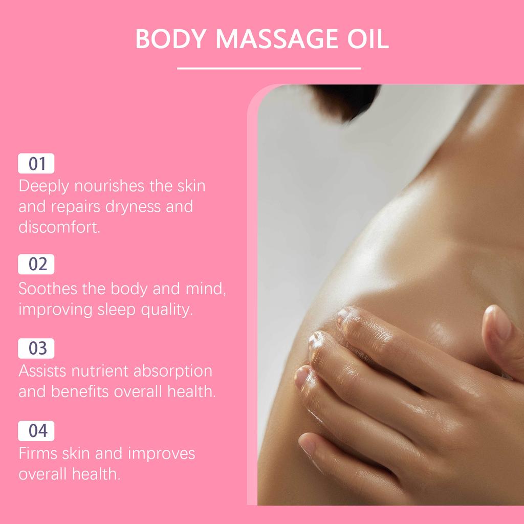 Couple Massage Oil Gently Moisturizes And Massages The Body And Skin, Providing Comfortable And Hydrating Care For Both Men And Women,100ML