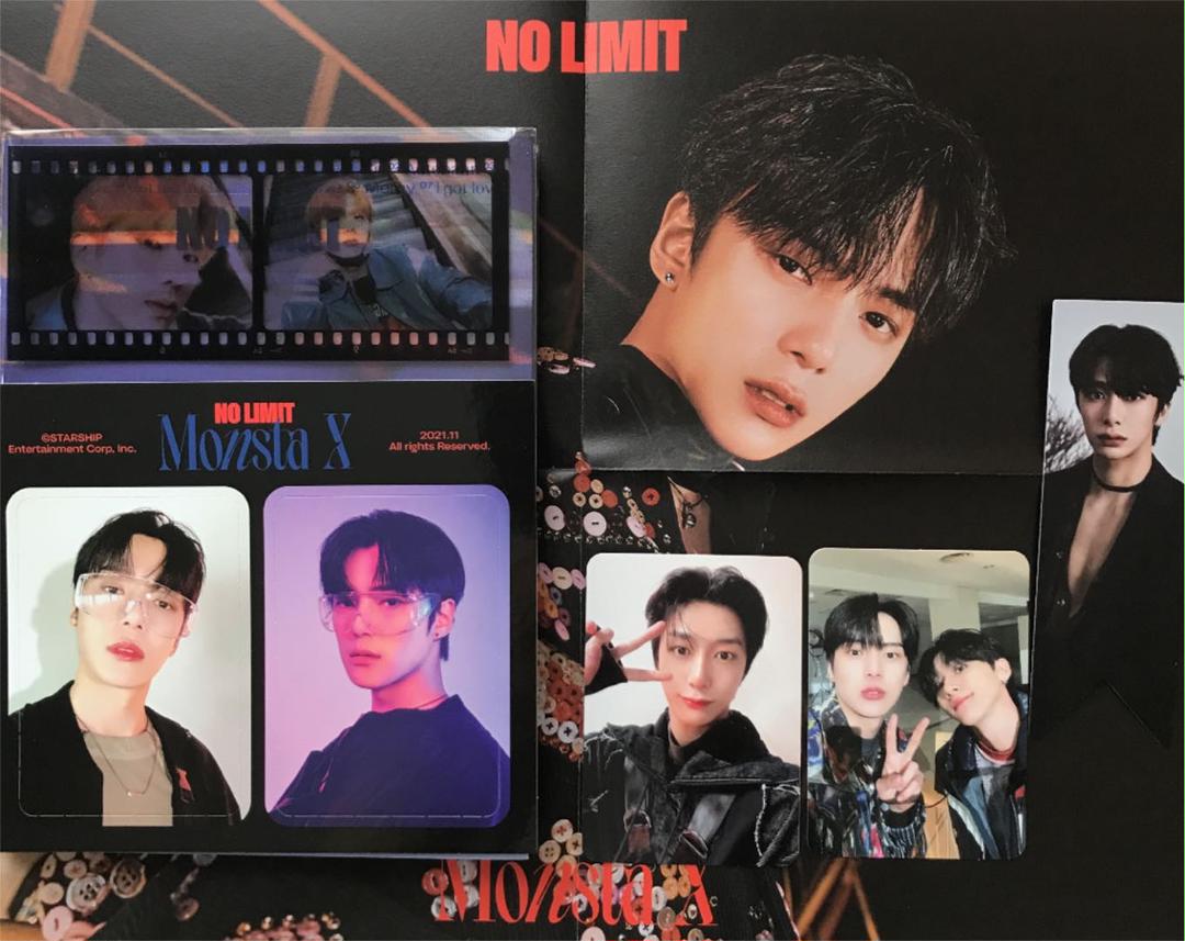 

[USED] MONSTA X NO LIMIT Album Set with bonus bonus