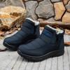 Snow Boots Men's and Women's Same 2025 Winter Large Size New Women's Platform Cotton Shoes Piled Thickened Cotton Boots