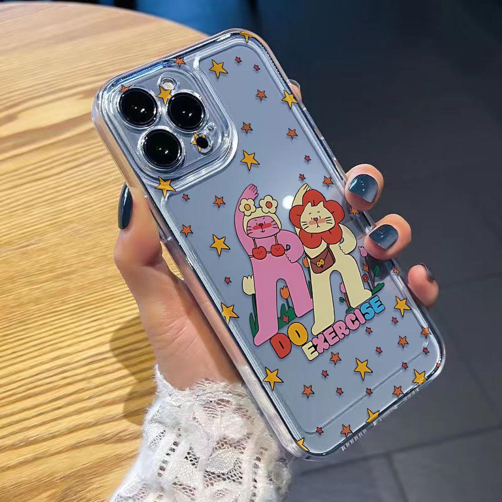 Drop-Proof Phone Case for iPhone 11 12 13 14 15 16 iPhone 14 15 16 Pro Max Samsung A16 A35 A36 A54 A55 S25 Xiaomi 11T Space Shell