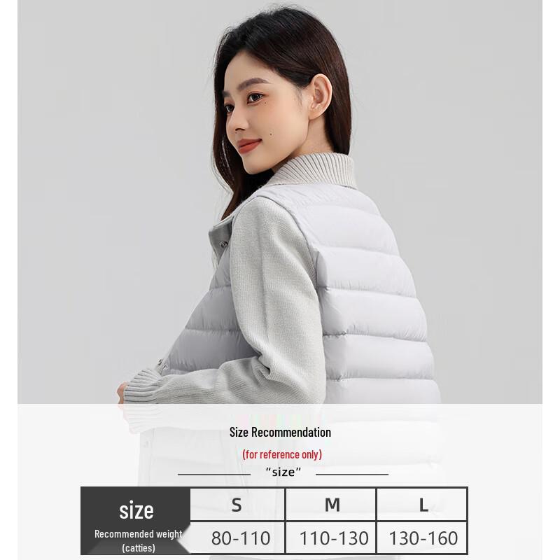 YAYA Women's Knit-Panel Down Jacket