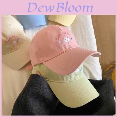 Casquette de Baseball Broderie Chat Mignon pour Femmes Printemps Été Protection Solaire Coton Réglable