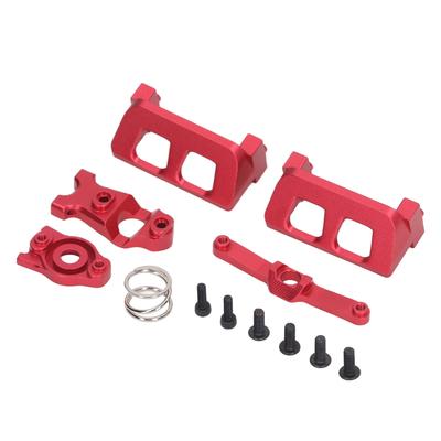 Aluminum Alloy Steering Group Servo Protector Mount Kit for Traxxas E Revo VXL 1 16 RC Car