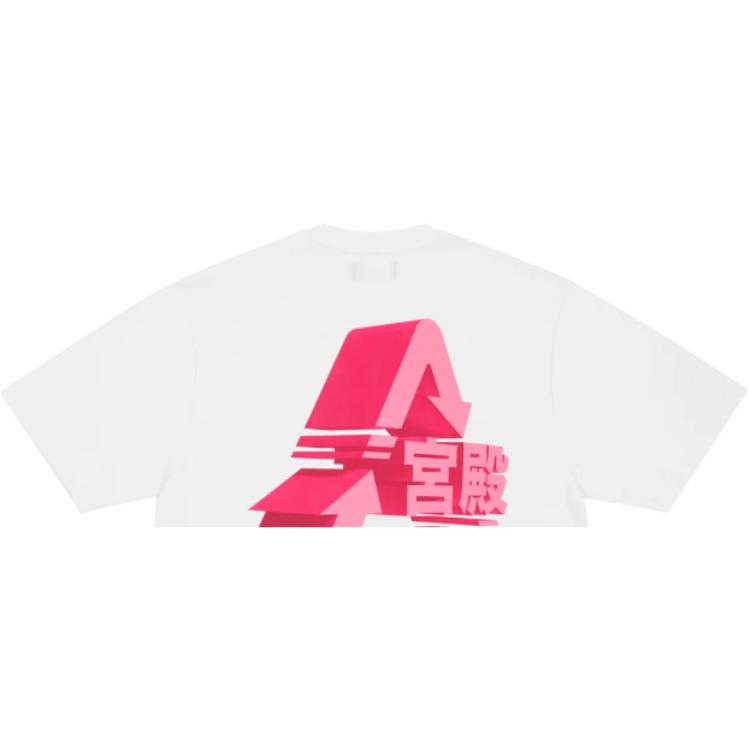 Palace X Sci-Fi Fantasy Kollaboration Ss25 Drop4 Sci-Fi Fantasy Tri-Shirt 3D Logo Druck Bequemes Kurzarm-T-Shirt Unisex T-Shirt P28SFTS004