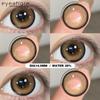 EYESHARE 1 Pair BUBBLE Gray Contact Lenses for Eyes Brown Natural Korean Softlens Beauty Eye Makeup Lens